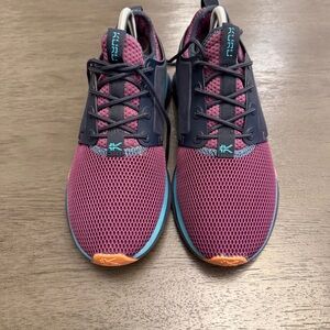 KURU Atom Women's Athletic Shoes in Purple and Teal